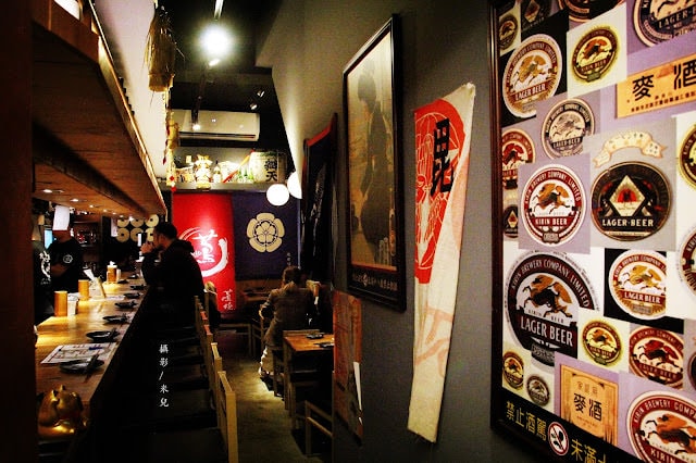 【台北市北投區。日式居酒屋】蔦燒 有質感 有氣氛串燒居酒屋 泡完溫泉吃消夜  北投市場 北投捷運站