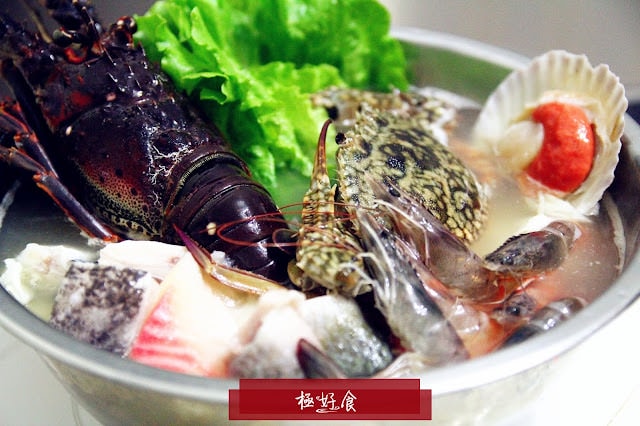 【宅配。鍋物】 樂天市場-極好食 貝里斯龍蝦鍋 綜藝大熱門 黃鐙輝推薦美食 特價海鮮火鍋組合 (菜太貴？超划算宅配美食來了！ 20161206 )